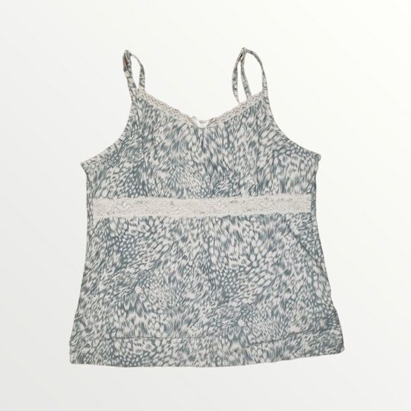 Kathryn gray leopard pajama short set Lounge wear small - Picture 3 of 7